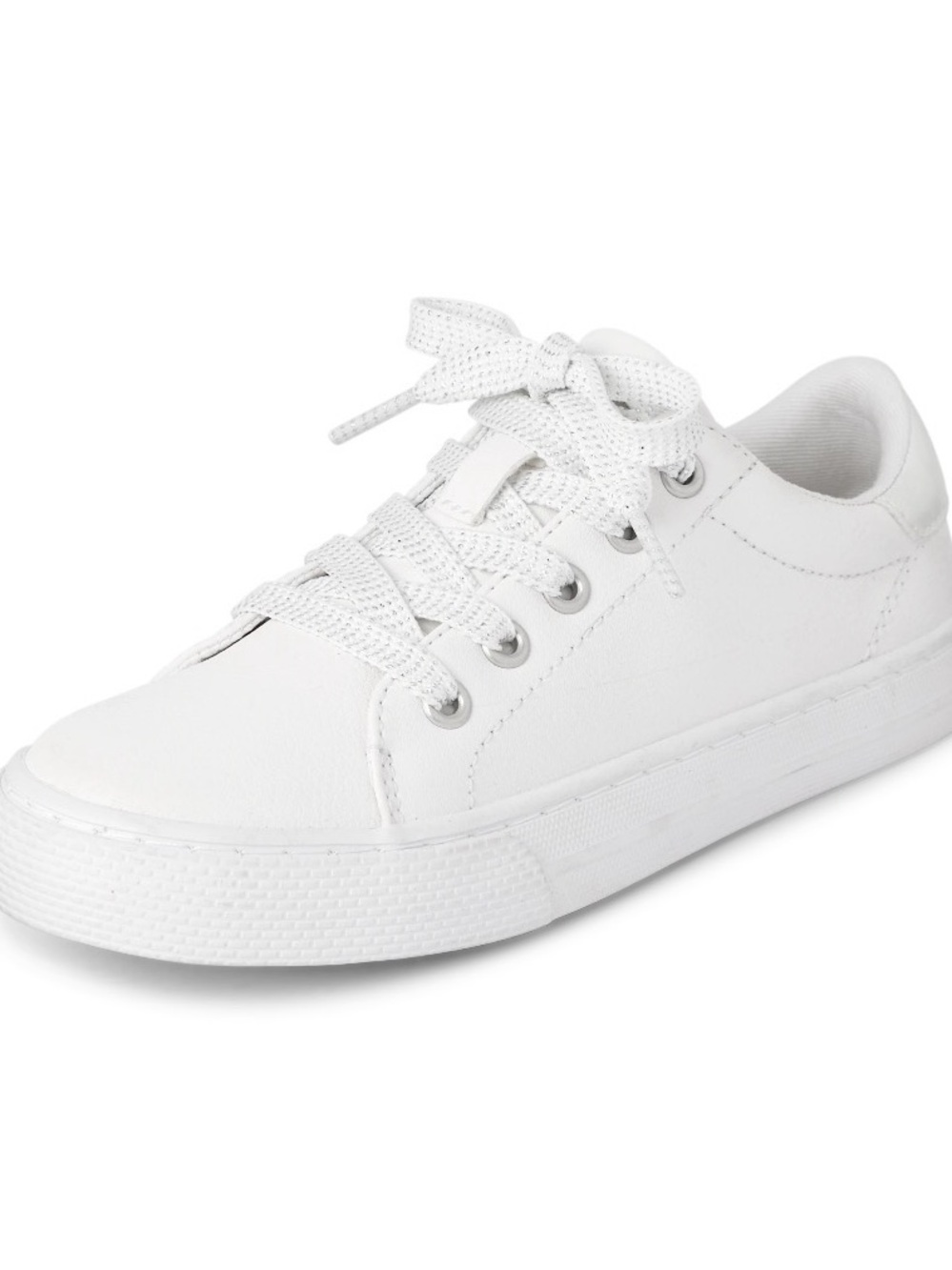 NEW Children’s Place white laceup sneakers size 13